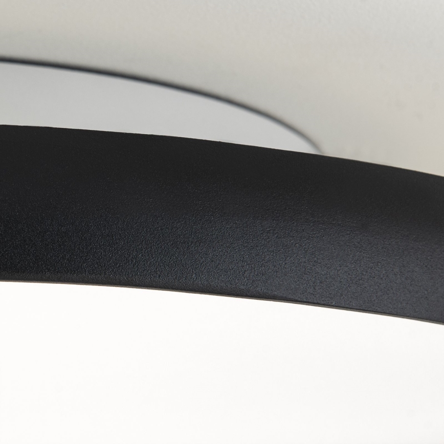 Светодиодный потолочный светильник KANT LED/30W/230V 2700/3000/4000K, диаметр 40 см, чёрный