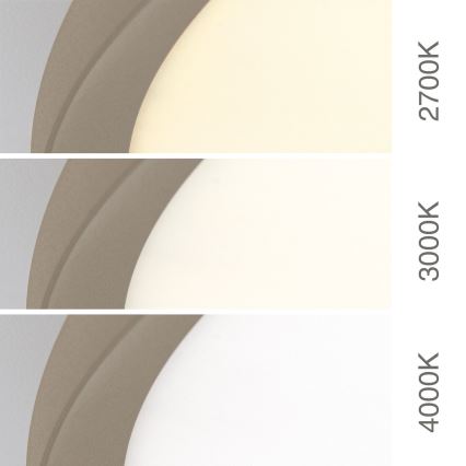 LED потолочный светильник KANT LED/66W/230V 2700/3200/4000K Ø 80 см бежевый