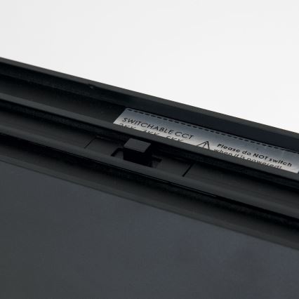 LED стельовий/підвісний світильник 2 в 1 PALKKI LED/38W/230V 3000/4000/5000K чорний