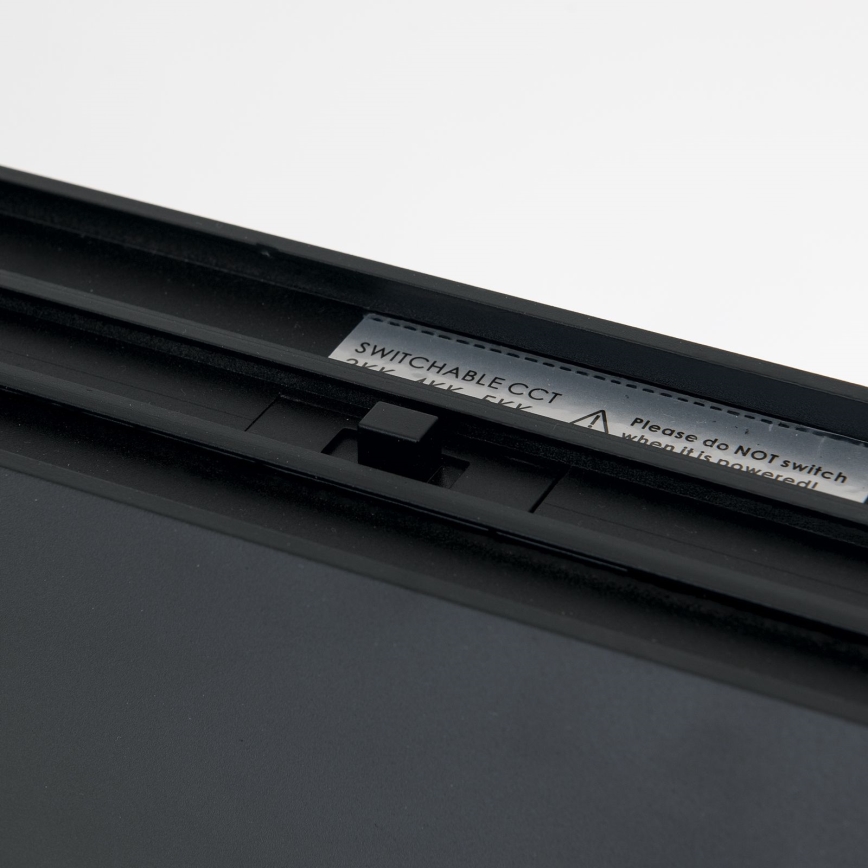 LED стельовий/підвісний світильник 2 в 1 PALKKI LED/38W/230V 3000/4000/5000K чорний