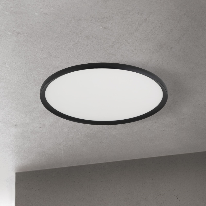 LED стельовий світильник KANT LED/50W/230V 2700/3000/4000K діаметр 60 см чорний