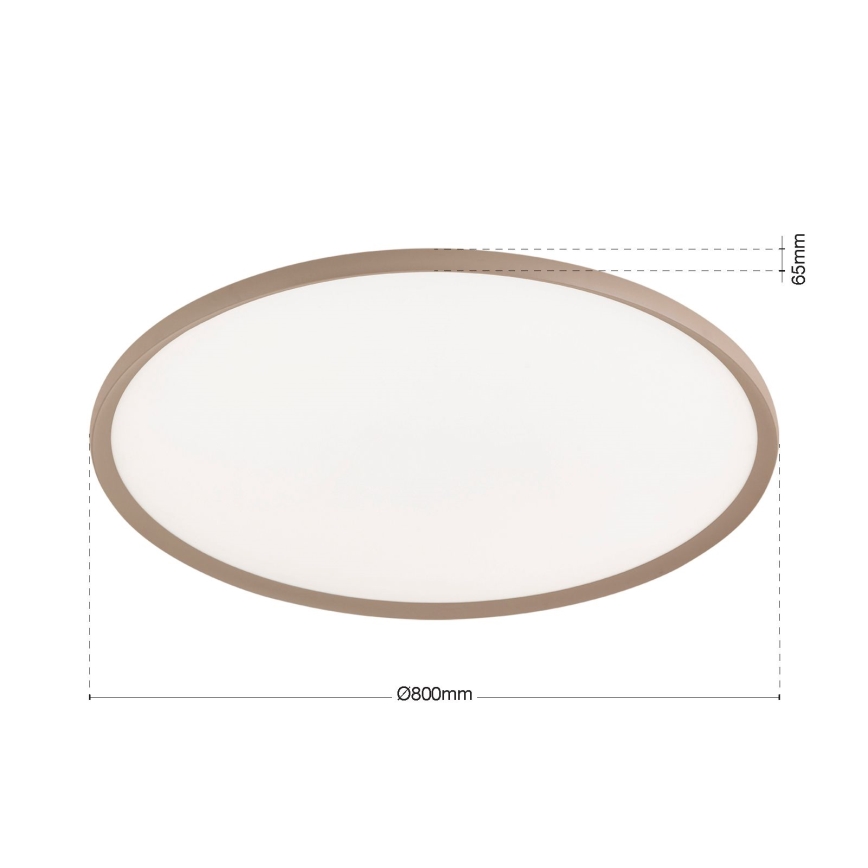 LED стельовий світильник KANT LED/66W/230V 2700/3000/4000K діаметр 80 см бежевий