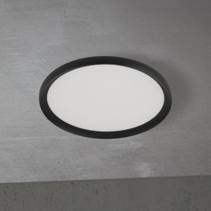 LED стельовий світильник KANT, 30 Вт, 230 В, 2700/3000/4000 К, діаметр 40 см, чорний
