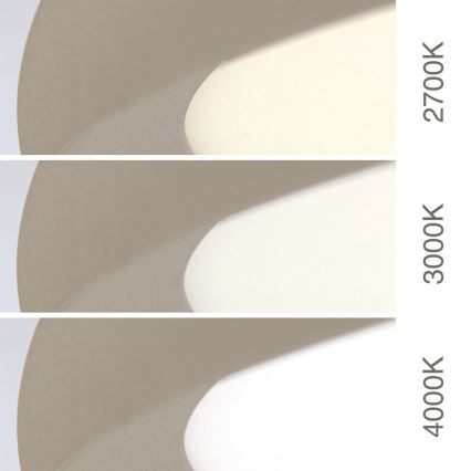 LED стельовий світильник KANT, 50 Вт/230 В, 2700/3200/4000 К, діаметр 60 см, бежевий