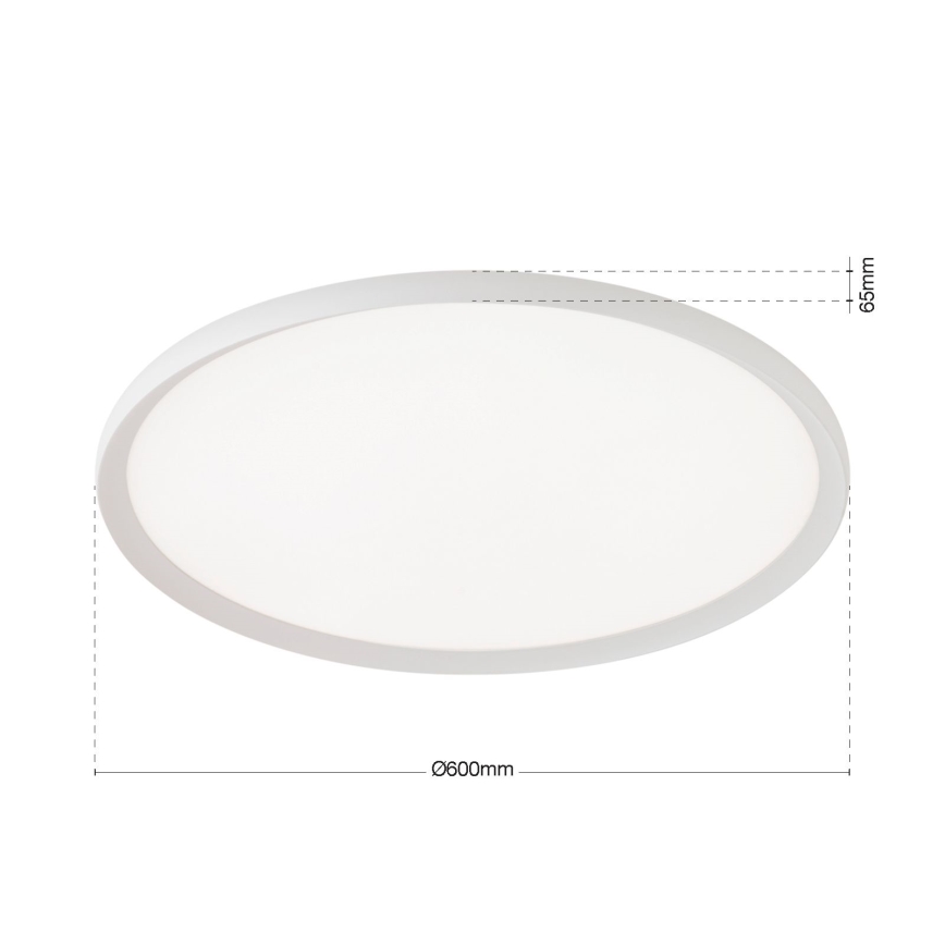 LED стельовий світильник KANT LED/50W/230V 2700/3000/4000K діаметр 60 см білий