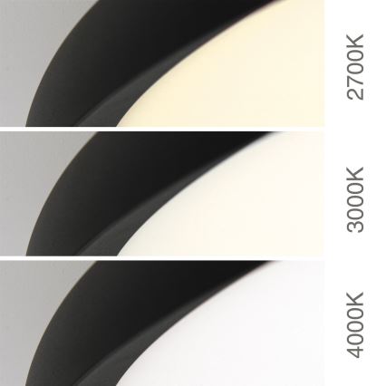 Стельовий світильник KANT LED/66W/230V 2700/3000/4000K, діаметр 80 см, чорний