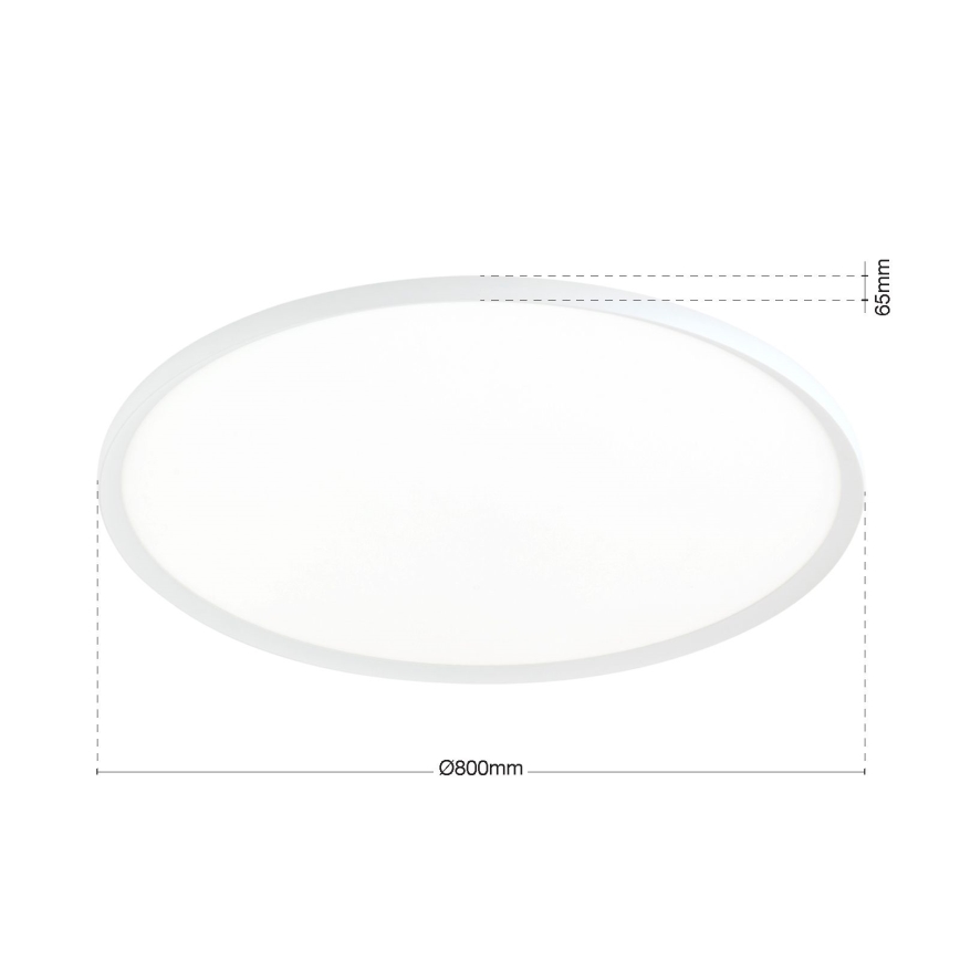 LED стельовий світильник KANT LED/66W/230V 2700/3000/4000K діам. 80 см білий