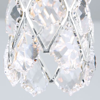 Люстра на тросе RITA 1xG9/40W/230V полированный хром