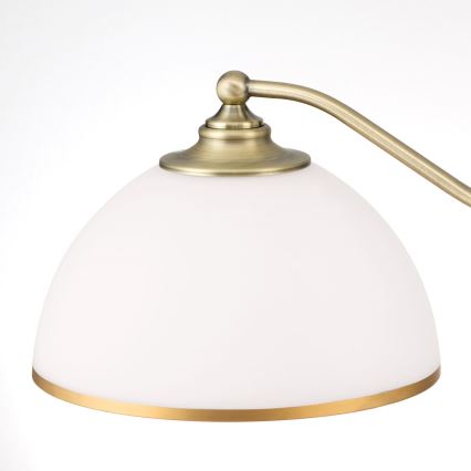 Люстра на ланцюгу OLD LAMP 3xE27/40W/230V діаметр 65 см білий/латунь
