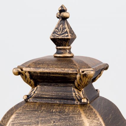 Уличный светильник AIKO 1xE27/60W/230V 59 см IP23 бронза/патина