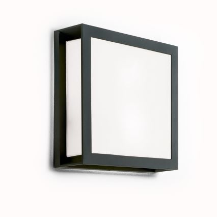 Уличный светильник HENRY 2xE27/15W/230V 26x26 cm IP44 антрацит
