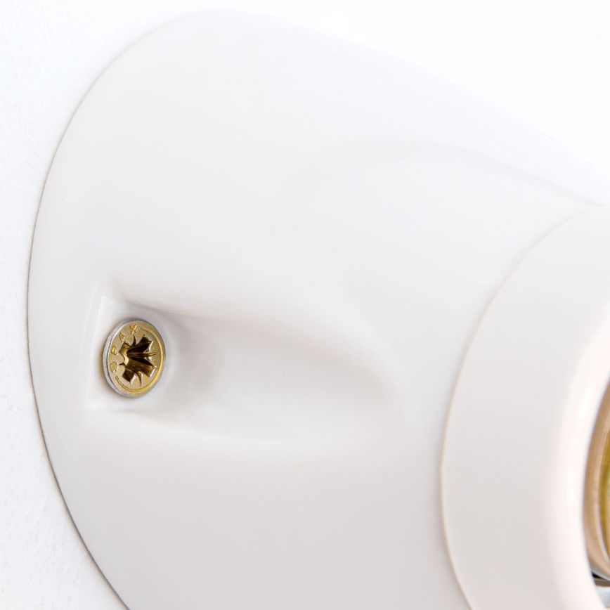 Настенный светильник FROST 1xE27/60W/230V белый