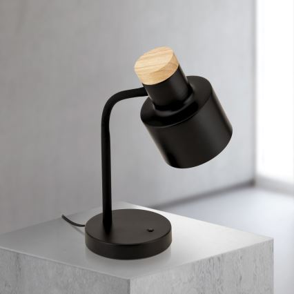 Настільна лампа GILI 1xE27/40W/230V чорна