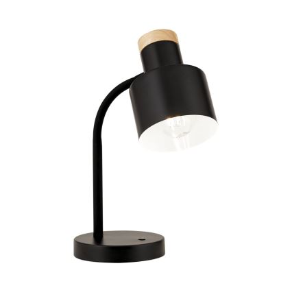 Настольная лампа GILI 1xE27/40W/230V чёрная