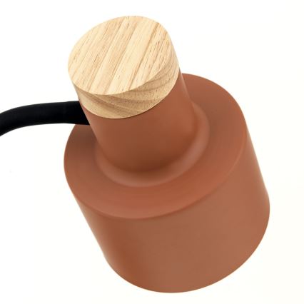 Настольная лампа GILI 1xE27/40W/230V кирпичная