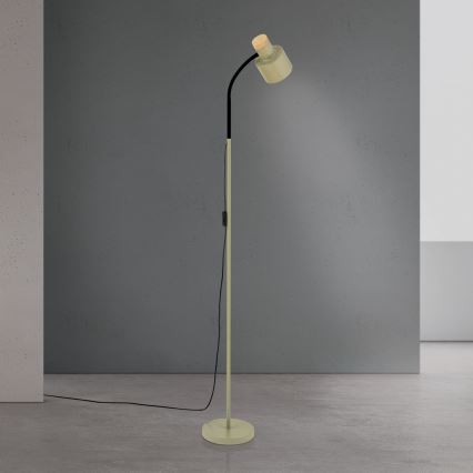 Підлогова лампа GILI 1xE27/40W/230V зелена