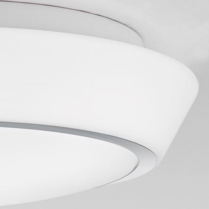 Потолочный светильник для ванной комнаты TENA 3xE27/60W/230V, диаметр 38 см, IP44, белый