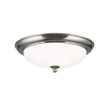 Потолочный светильник EMPIRA, 2xE27/40W/230V, диаметр 35,5 см, матовый хром
