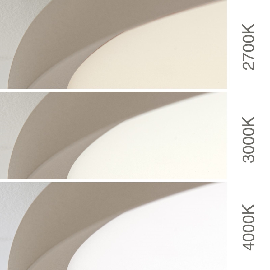 LED потолочный светильник KANT LED/30W/230V 2700/3000/4000K диаметр 40 см бежевый