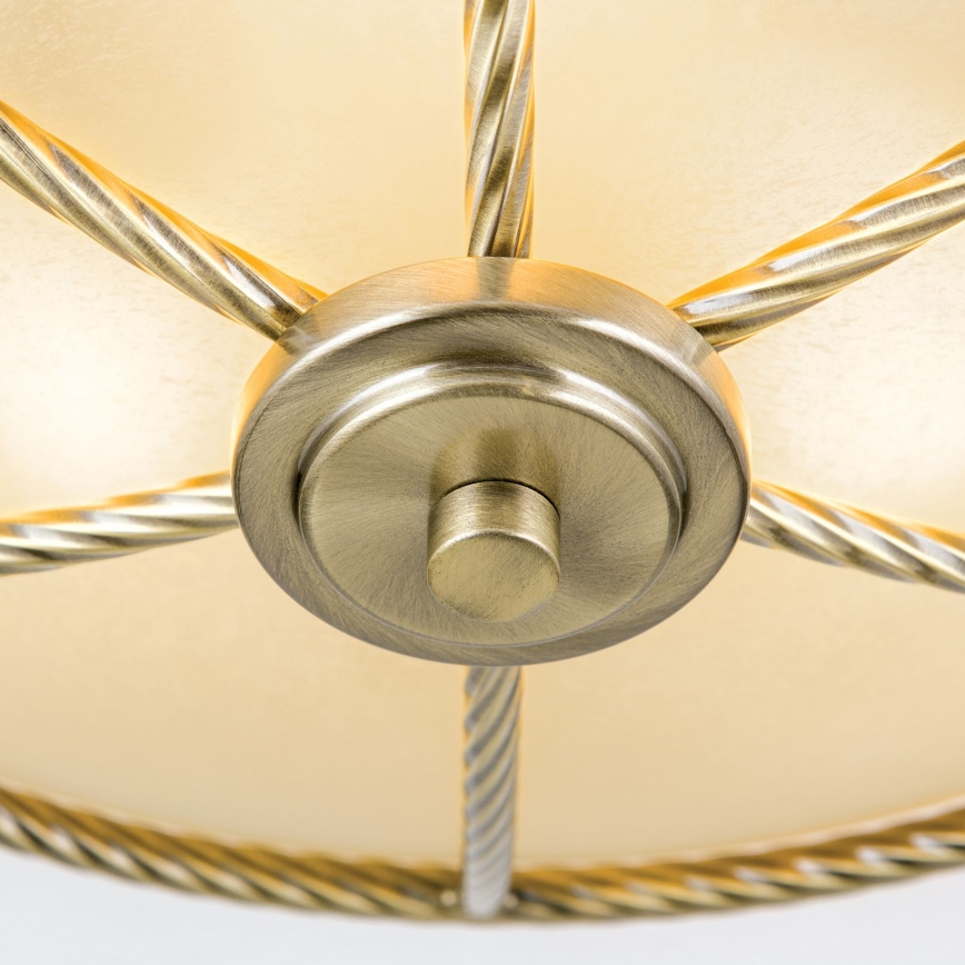 Потолочный светильник MAURO 3xE27/60W/230V, диаметр 42 см, бронза