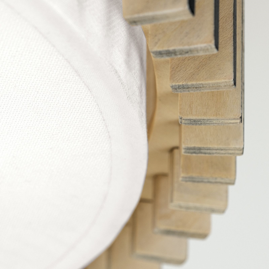 Потолочный светильник TARTA 3xE27/40W/230V, диаметр 40 см, бежевый