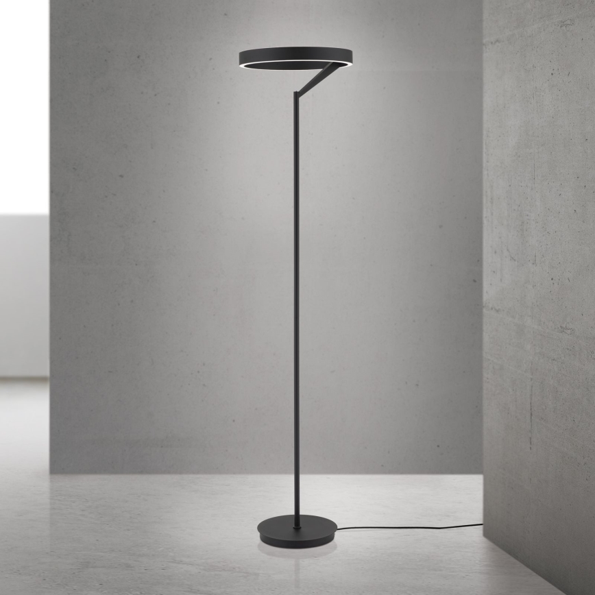 LED підлогова лампа з регулюванням яскравості KOLK LED/40W/230V 2700/4000K чорна