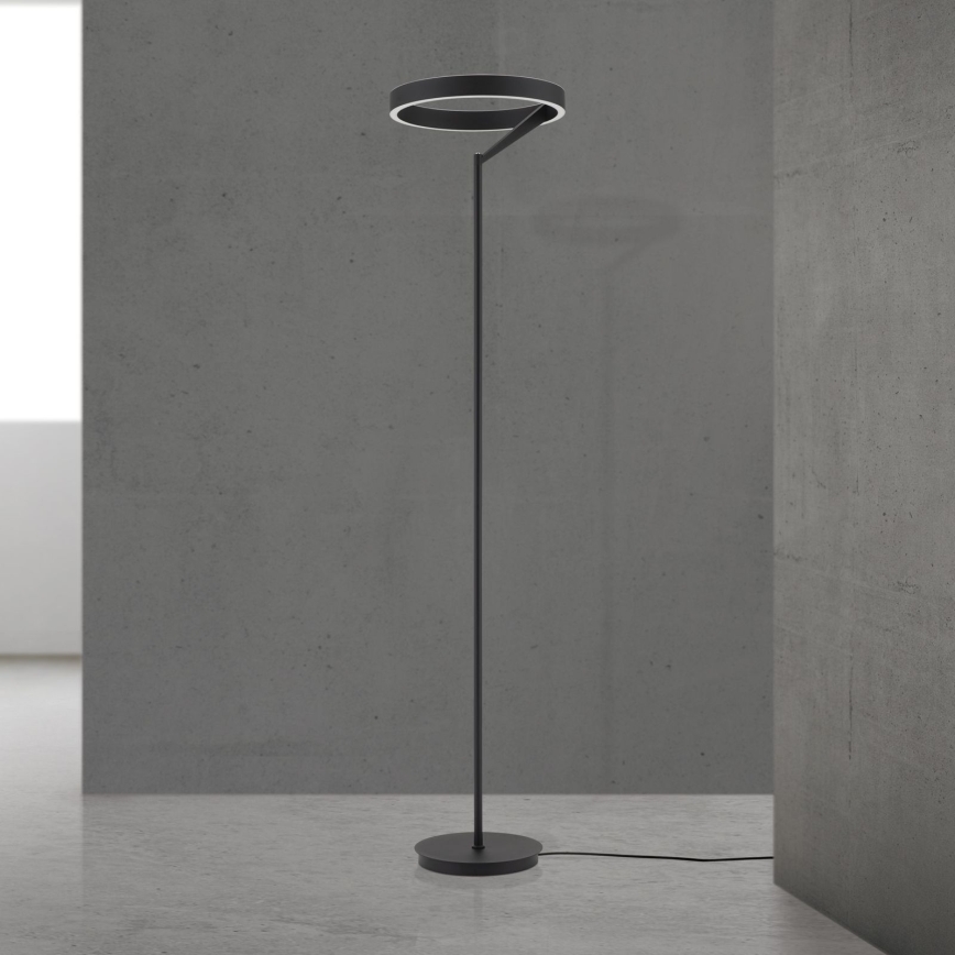 LED підлогова лампа з регулюванням яскравості KOLK LED/40W/230V 2700/4000K чорна