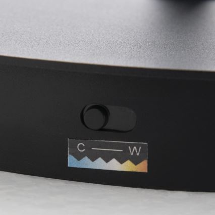 LED підлогова лампа з регулюванням яскравості KOLK LED/40W/230V 2700/4000K чорна