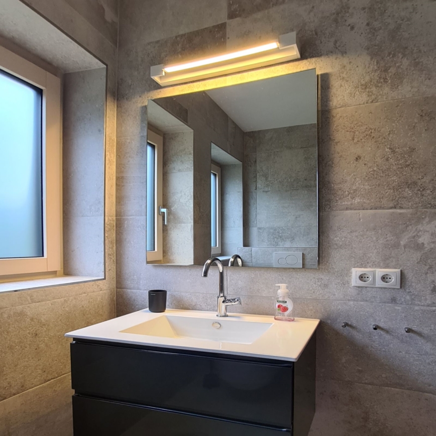 LED Підсвітка для дзеркала для ванної MARILYN LED/18W/230V 60 см IP44 білий