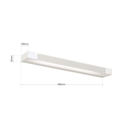 LED Підсвітка для дзеркала для ванної MARILYN LED/18W/230V 60 см IP44 білий