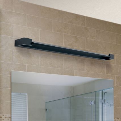 Светодиодная подсветка для зеркала в ванной комнате MARILYN LED/24W/230V 90 см IP44 черный