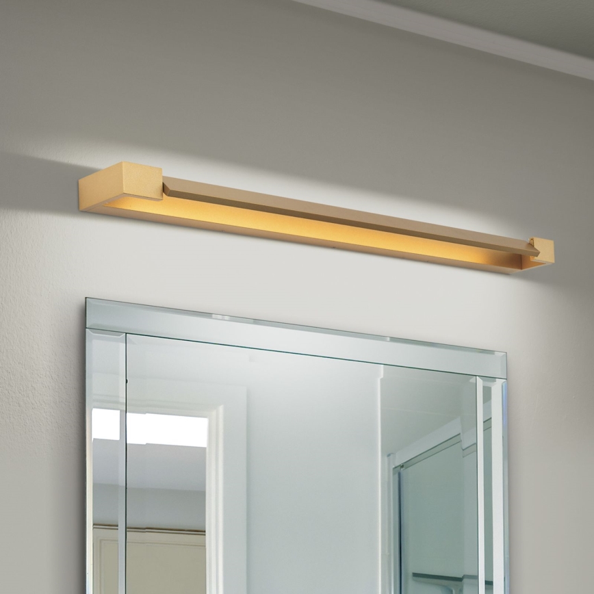 Светодиодная подсветка для зеркала в ванной комнате MARILYN LED/24W/230V 90 см IP44 золотистый