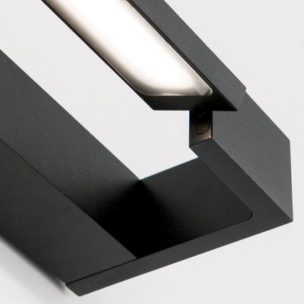LED Підсвітка для дзеркала для ванної MARILYN LED/24W/230V 90 см IP44 чорний