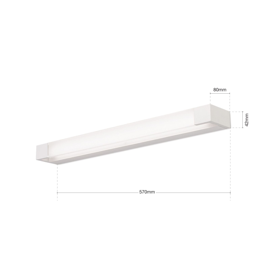 LED Підсвітка для дзеркала для ванної MARILYN LED/21W/230V 57 см IP44 білий