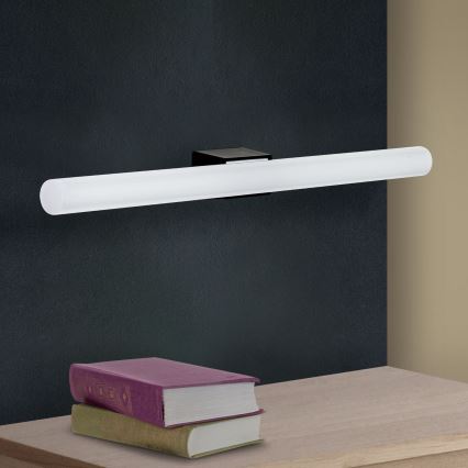 Светодиодный настенный светильник VISAGIST 1xS14d/8W/230V черный