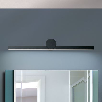 LED Підсвітка для дзеркала для ванної BEAUTY LED/12W/230V 61 см IP54 чорний