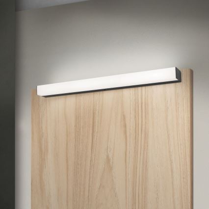 LED Підсвітка для дзеркала для ванної HORIZON LED/12W/230V 3000/4000K 60 см IP44 чорний