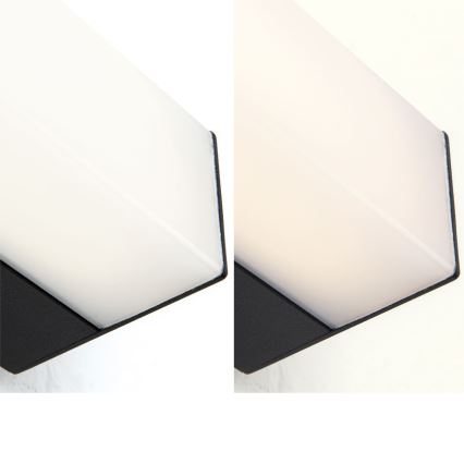 LED Підсвітка для дзеркала для ванної HORIZON LED/12W/230V 3000/4000K 60 см IP44 чорний