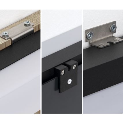 LED Підсвітка для дзеркала для ванної HORIZON LED/12W/230V 3000/4000K 60 см IP44 чорний