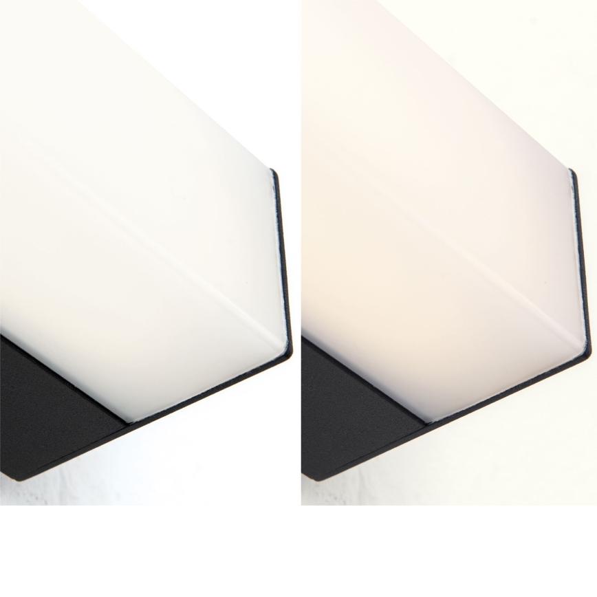Светодиодная подсветка для зеркала в ванной комнате HORIZON LED/18W/230V 3000/4000K 90 см IP44 черный