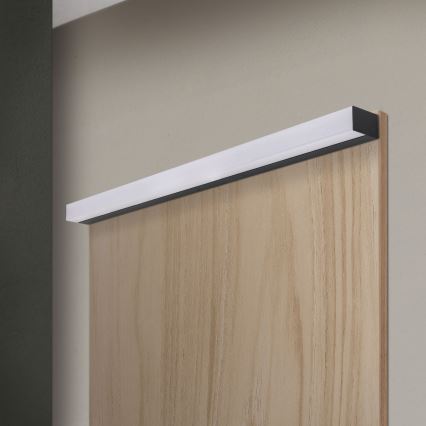 LED Підсвітка для дзеркала для ванної HORIZON LED/18W/230V 3000/4000K 90 см IP44 чорний