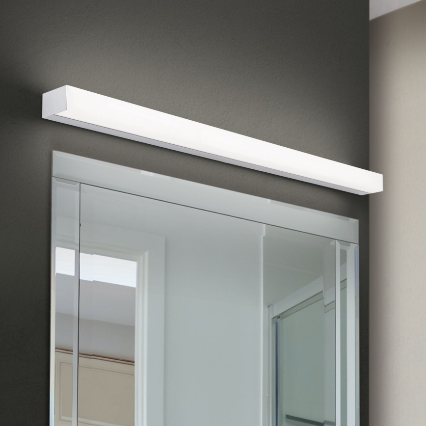 LED Підсвітка для дзеркала для ванної HORIZON LED/18W/230V 3000/4000K 90 см IP44 срібний