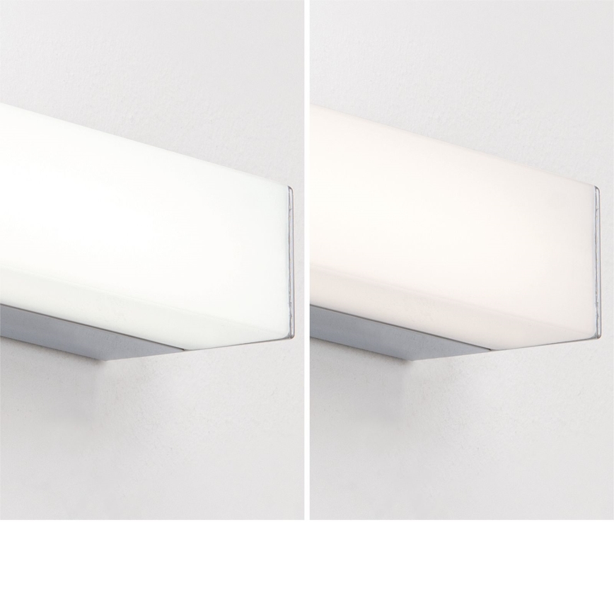 LED Підсвітка для дзеркала для ванної HORIZON LED/18W/230V 3000/4000K 90 см IP44 срібний