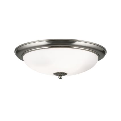 Стельовий світильник EMPIRA 3xE27/40W/230V діам. 48 см матовий хром