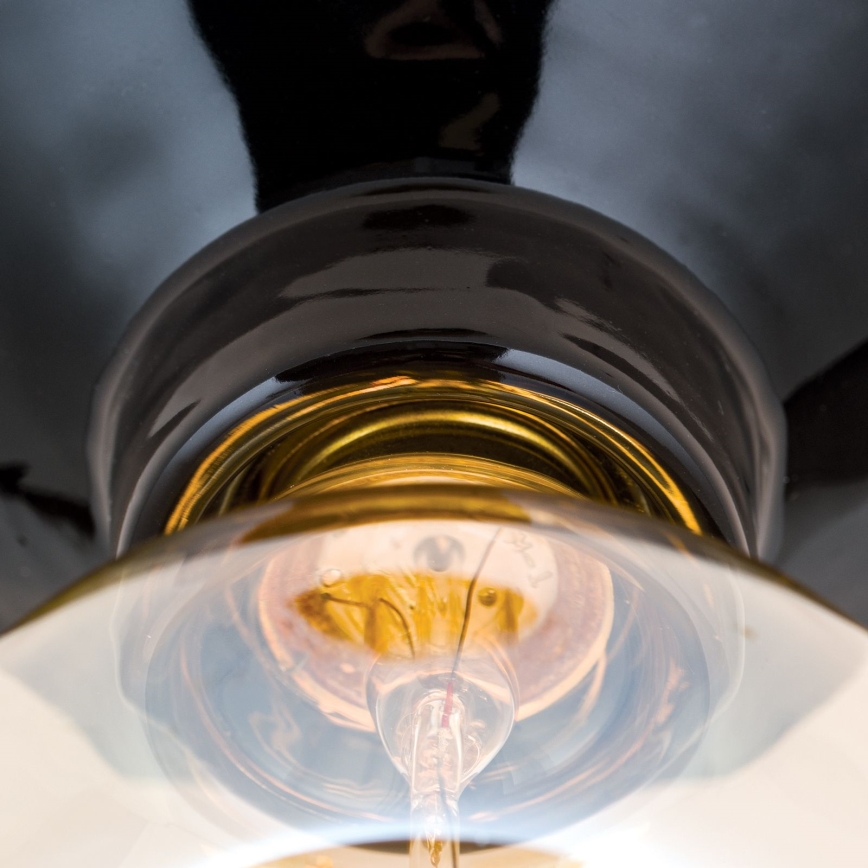 Стельовий світильник FROST 1xE27/60W/230V чорний