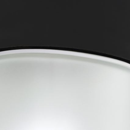 Стельовий світильник OSTIA 1xE27/40W/230V діаметр 9,8 см чорний