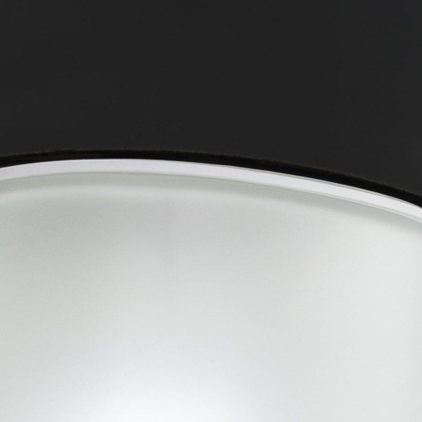 Стельовий світильник OSTIA 1xE27/40W/230V діаметр 9,8 см чорний