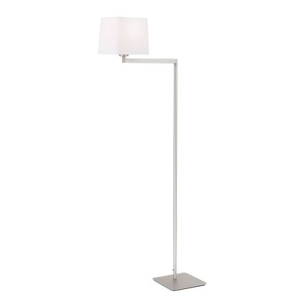 Торшер CARLTON 1xE27/40W/230V белый/матовый хром