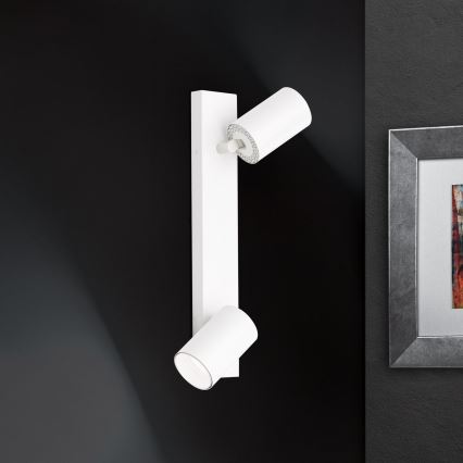 Точечный светильник SEAN 2xGU10/13W/230V белый