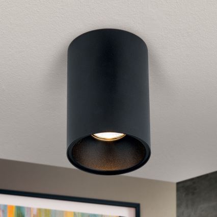 Точковий світильник STARLIGHT 1xGU10/50W/230V чорний/золотий